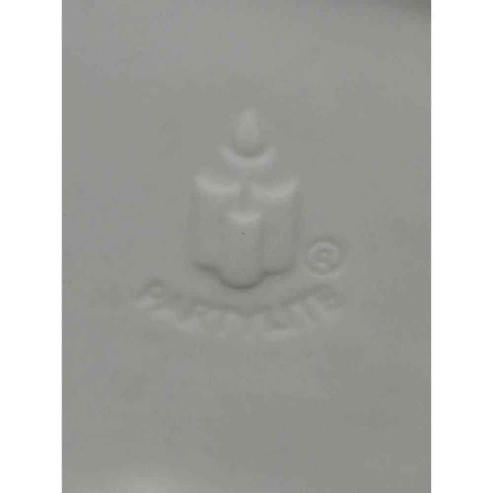 PartyLite Garden Fairy Candle Holder White Bisque Porcelain Rose Votive P7266